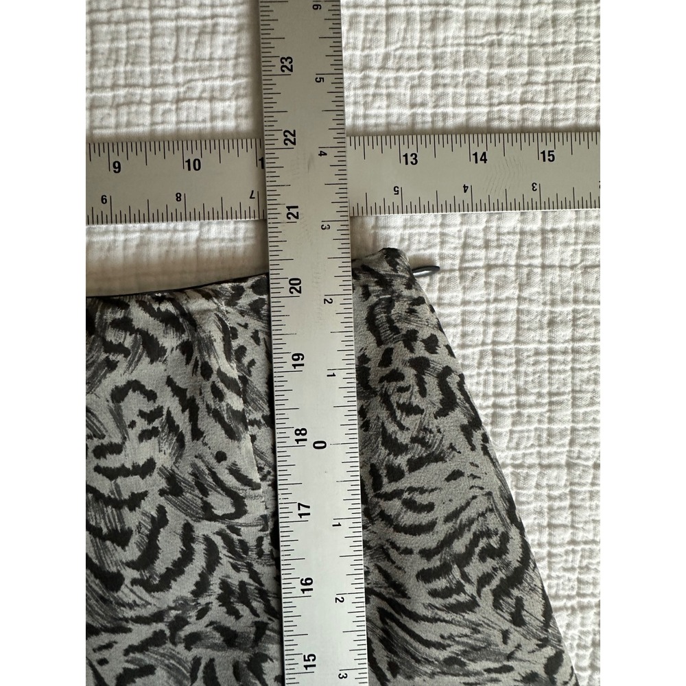Vintage ESCADA Neiman Marcus 100% Silk Abstract Print Mini Skirt 34 XS - Picture 3 of 7